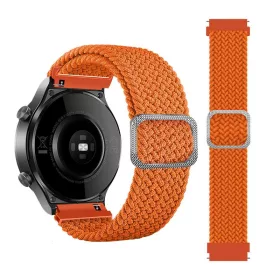   MYBANDZ Állítható elasztikus szövet óraszíj /narancs/ 20mm