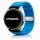 MYBANDZ Állítható fonott szövet óraszíj /égkék/ 20mm