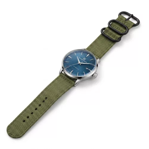 MYBANDZ Szövet óraszíj /khaki/ 22mm