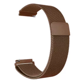   MYBANDZ Milánói mágneses fém óraszíj - kávébarna/ 20mm
