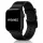 Apple Watch kívül bőr belül szilikon óraszíj /fekete/ 44/45/46/49 mm