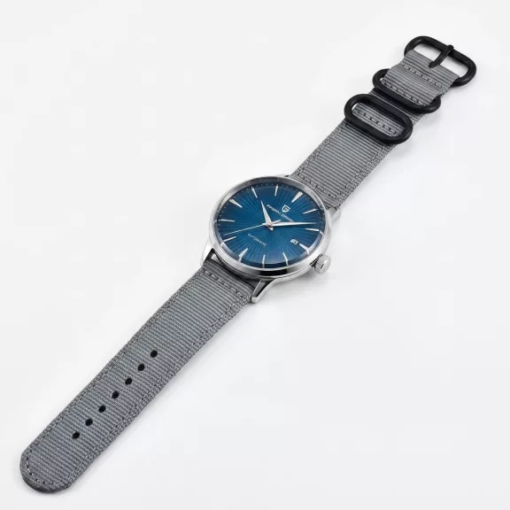 MYBANDZ Szövet óraszíj /szürke/ 20mm