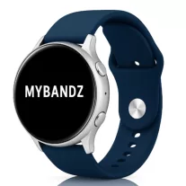 MYBANDZ Szilikon óraszíj gömb csattal /sötétkék/ 20mm