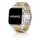 Apple Watch "Jubilee" láncszemes fém óraszíj /ezüst-arany/ 40/41 és 42mm