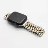 Apple Watch Jubilee láncszemes fém óraszíj /ezüst-arany/ 40/41 és 42mm