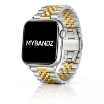  Apple Watch Jubilee láncszemes fém óraszíj /ezüst-arany/ 44/45/46/49 mm