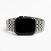 Apple Watch "Pearlmaster" láncszemes fém óraszíj /ezüst/ 40/41 és 42mm