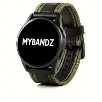 MYBANDZ Farmer szövet óraszíj /Khaki/ 20mm