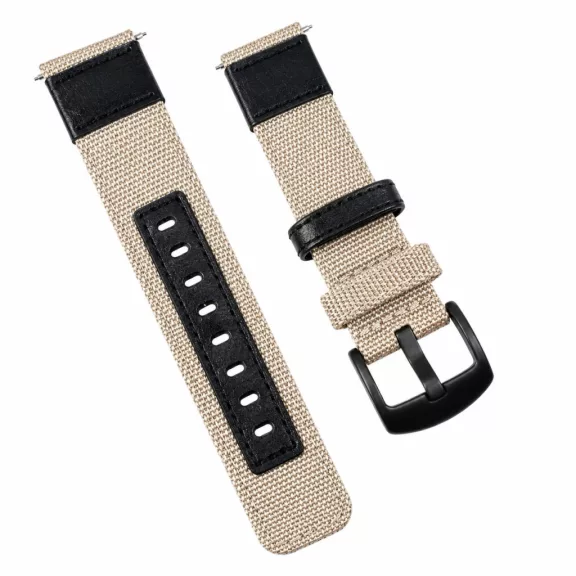 MYBANDZ Farmer szövet óraszíj /bézs / 20mm