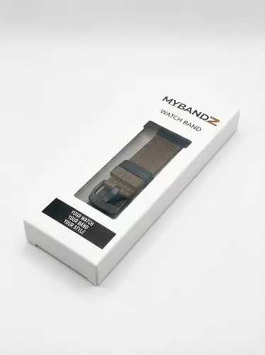 MYBANDZ Farmer szövet óraszíj /Khaki/ 20mm