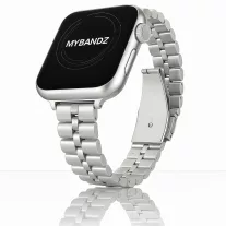   Apple Watch Jubilee láncszemes vékony fém óraszíj /ezüst/ 44/45/46/49 mm