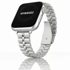   Apple Watch "Jubilee" láncszemes vékony fém óraszíj /ezüst/ 40/41 és 42mm