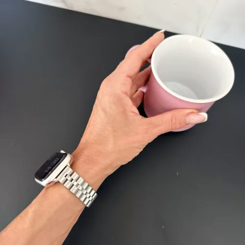 Apple Watch Jubilee láncszemes vékony fém óraszíj /ezüst/ 40/41 és 42mm
