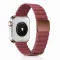 Apple Watch mágneses bőróraszíj fém csattal /rózsaszínes-bézs/ 40/41 és 42 mm