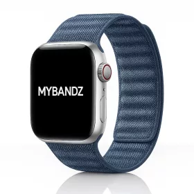   Apple Watch két részes mágneses szövet pánt /farmer/ 44/45/46/49 mm