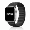 Apple Watch két részes mágneses szövet pánt /fekete/ 40/41 és 42mm