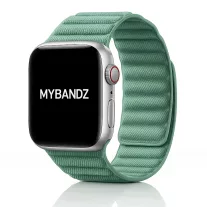   Apple Watch két részes mágneses szövet pánt /zöldeskék/ 40/41 és 42mm