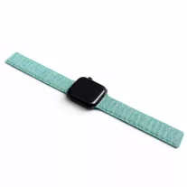   Apple Watch két részes mágneses szövet pánt /zöldeskék/ 40/41 és 42mm