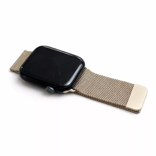 Apple Watch milánói fém óraszíj /pezsgőarany/ 44/45/46/49 mm