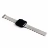 Apple Watch csatos milánói fém óraszíj /ezüst/ 44/45/46/49 mm