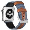 Apple Watch farmer-szövet óraszíj /világos kék/ 38/40/41 mm