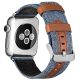 Apple Watch farmer-szövet óraszíj /világos kék/ 42/44/45/49 mm