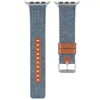   Apple Watch farmer-szövet óraszíj /világos kék/ 44/45/46/49 mm