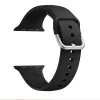 Apple Watch csatos szilikon óraszíj /fekete/ 44/45/46/49 mm