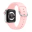Apple Watch csatos szilikon óraszíj /púder/ 44/45/46/49 mm