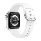 Apple Watch csatos szilikon óraszíj /fehér/ 38/40/41 mm