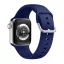Apple Watch csatos szilikon óraszíj /sötét kék/ 40/41 és 42mm