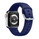 Apple Watch csatos szilikon óraszíj /sötét kék/ 40/41 és 42mm