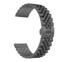 MYBANDZ Jubilee fém óraszíj / fekete / 22mm