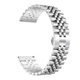 MYBANDZ Jubilee fém óraszíj / ezüst / 22mm
