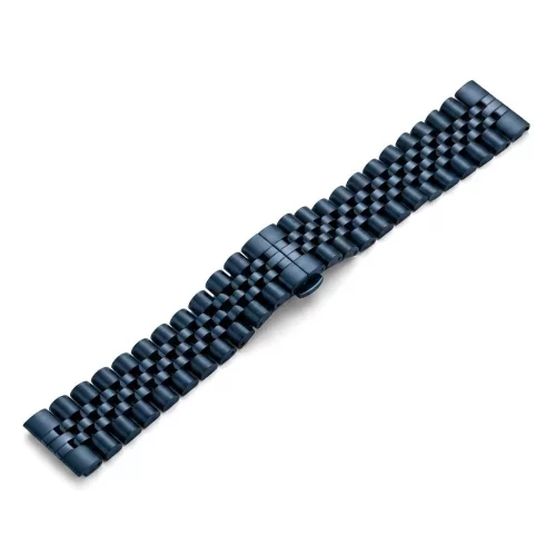 MYBANDZ Steel'o fém óraszíj / kék / 20mm