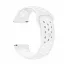 MYBANDZ Lélegző szilikon óraszíj / fehér/ 20mm