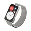 MYBANDZ Milánói fém szíj /ezüst/-Huawei Watch Fit 1