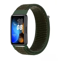   MYBANDZ Tépőzáras szövet óraszíj/khaki Huawei Band 8/9/10