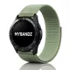 MYBANDZ Tépőzáras rugalmas szövet óraszíj / olivazöld / 22mm