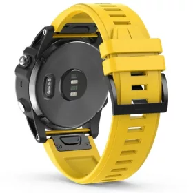 MYBANDZ Sportos szilikon óraszíj - mangó (Garmin 22mm QF)