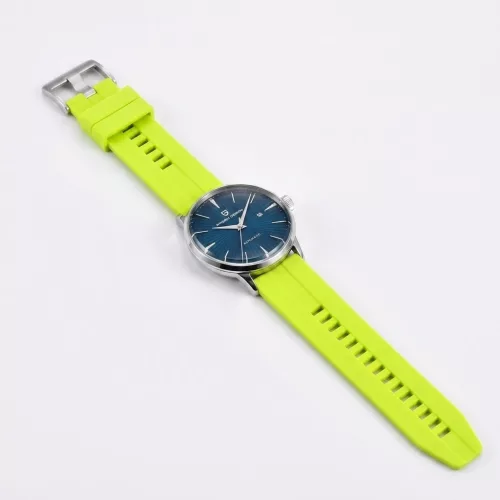 MYBANDZ Sportos szilikon óraszíj - /lime/ 22mm
