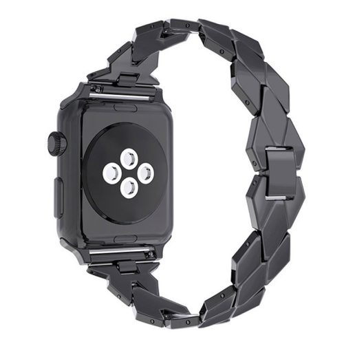Apple Watch Rombus fém óraszíj /fekete/ 38/40/41 mm