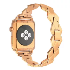 Apple Watch Rombus fém óraszíj /arany/ 40/41 és 42mm