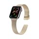 Apple Watch csatos milánói fém óraszíj /pezsgőarany/ 38/40/41 mm