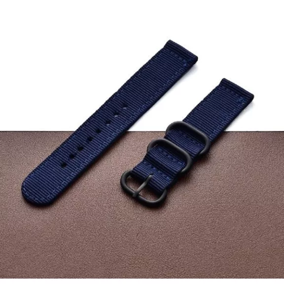MYBANDZ Szövet óraszíj /kék/ 20mm