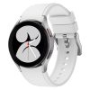 MYBANDZ Szilikon óraszíj Galaxy Watch 4-5-6/fehér-rés nélkül/ 20mm