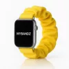 Apple Watch  scrunchie óraszíj-sárga 40/41 és 42 mm