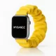 Apple Watch  scrunchie óraszíj-sárga 40/41 és 42 mm