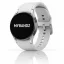 MYBANDZ Szilikon óraszíj Galaxy Watch 4-5-6-7/szürke-rés-nélüli/ 20mm
