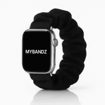 Apple Watch  scrunchie óraszíj-fekete 40/41 és 42 mm